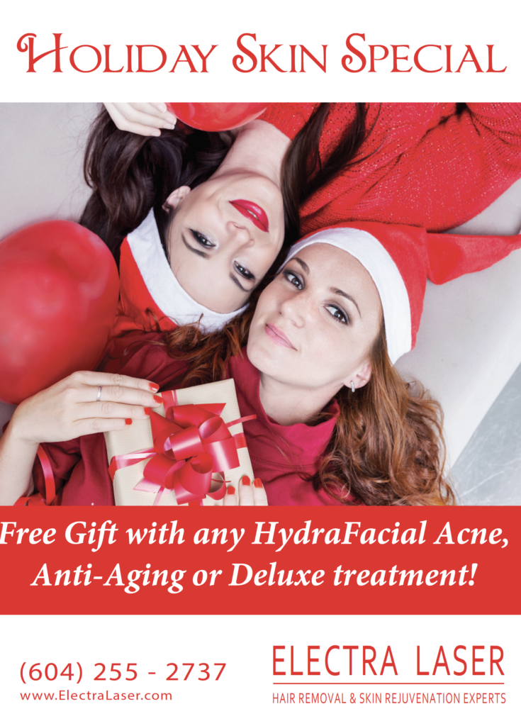 Holiday Skin Promo – Gift with HydraFacial treatment - Electra Laser