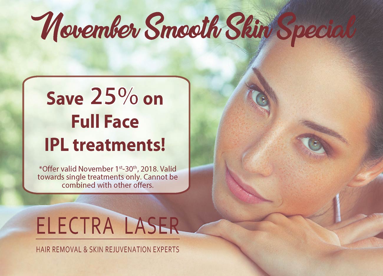 Check out our November skin special.